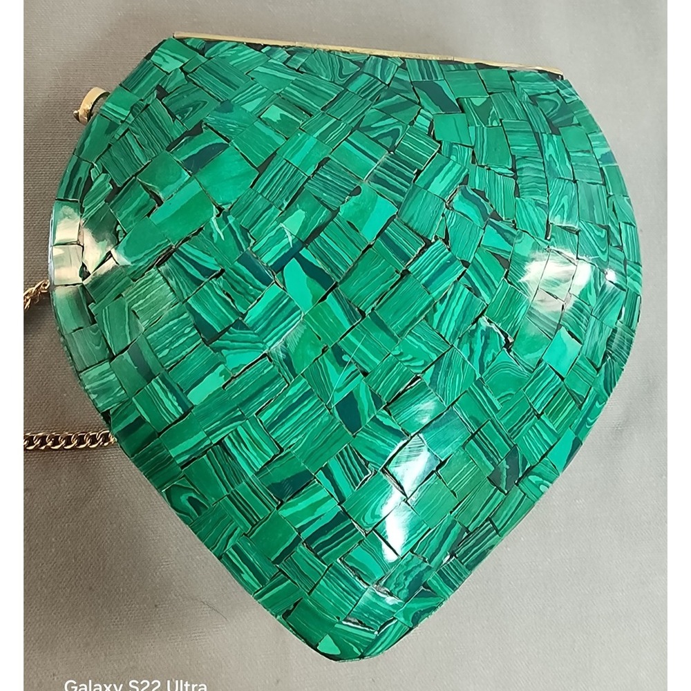 Mosaic Teal Evil Eye Handbag NEW Ramla Seen On Selling Sunset Artsy Purse - Picture 2 of 9